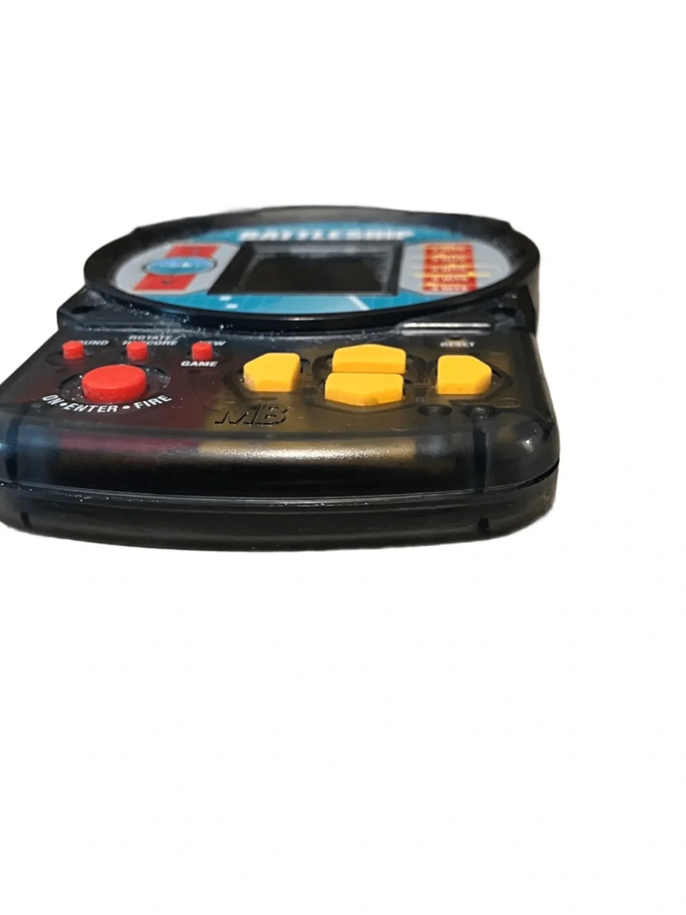 Vintage 1995 Milton Bradley Electronic Hand-held BATTLESHIP game Tested & Works